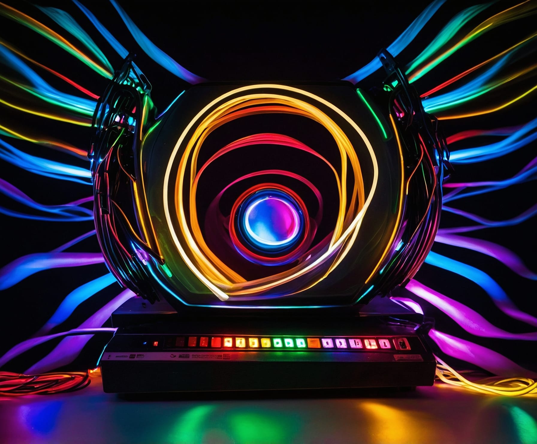 Montaje profesional de sonido para rave épica